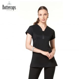 Black bi-stretch schort (Black bi-stretch schort)