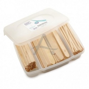 Kit met houten spatels (Kit met houten spatels)