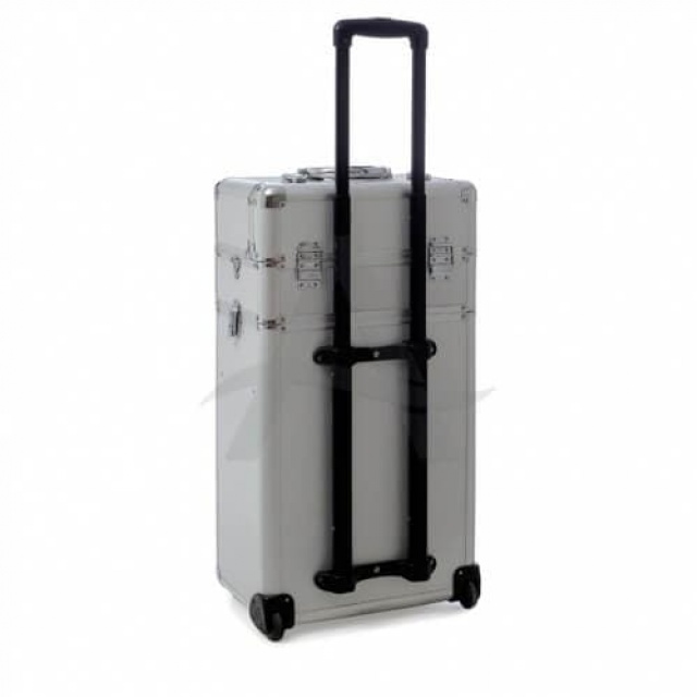 Manicure koffer silver