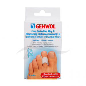 Gehwol gel eksteroogkussen medium 3 stuks (Gehwol gel eksteroogkussen medium 3 stuks)