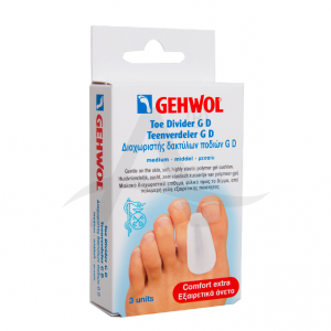 Gehwol gel teenverdeler GD medium 3 stuks (Gehwol gel teenverdeler GD medium 3 stuks)