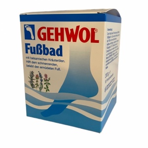 Gehwol voetbad met balsemende kruiden-oliën (Gehwol voetbad met balsemende kruiden-oliën - 10 zakjes x 20gr)
