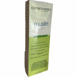 Clean and easy large strips katoen 100 stuks (Clean and easy large strips katoen 100 stuks)