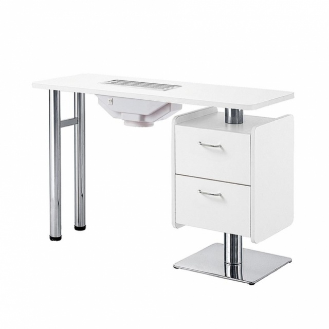 Manicure tafel ECO white + afzuiging