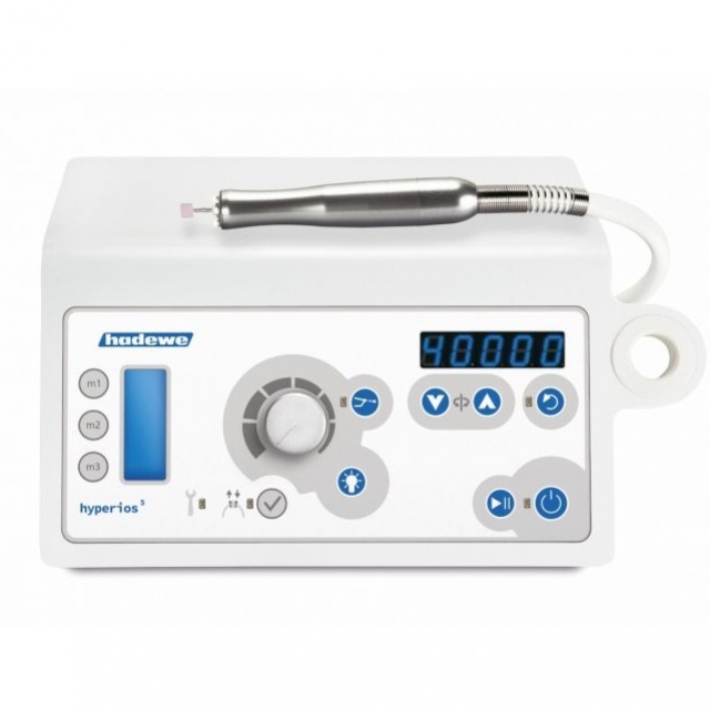 Hadewe hyperios chrome 5 pedicure motor spraytechniek