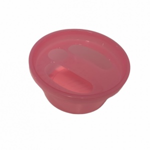Manicurepotje rond (Manicurepotje rond roze)