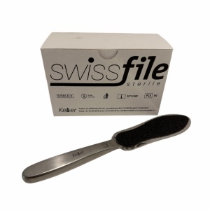 Simon Keller Inox vijldrager en slijpfolie (Simon Keller Inox Vijldrager)